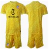 Atletico Madrid Torwart 3rd Trikot 2024-25 Kurzarm (+ kurze hosen)